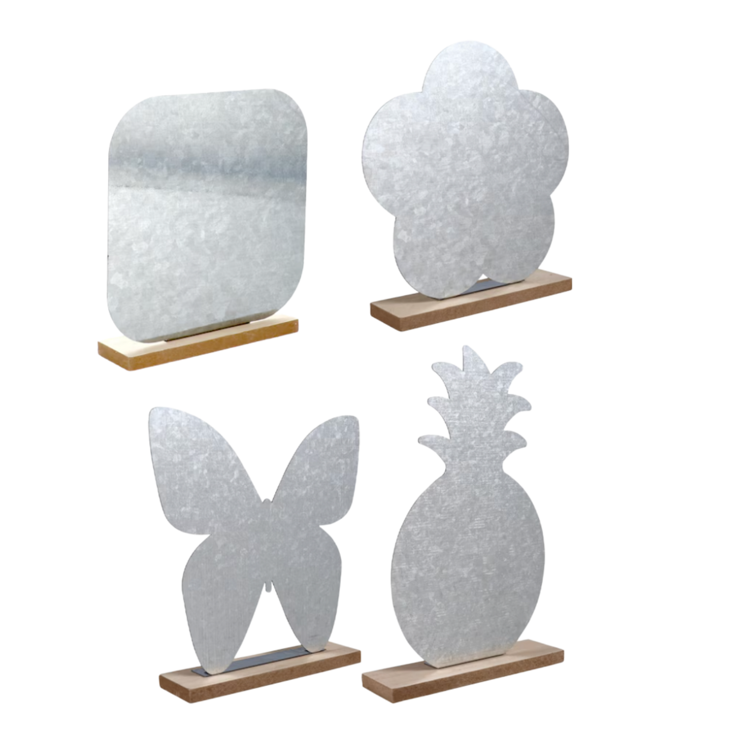 Galvanized Metal Magnet Tabletop Frame
