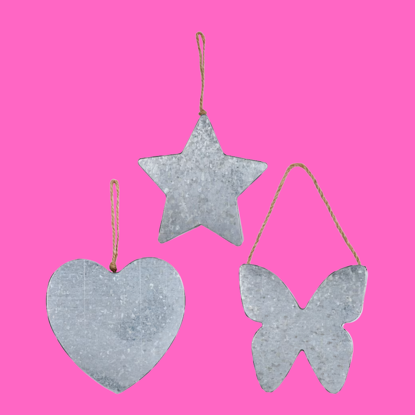 Galvanized Metal Hanging Magnet Frame
