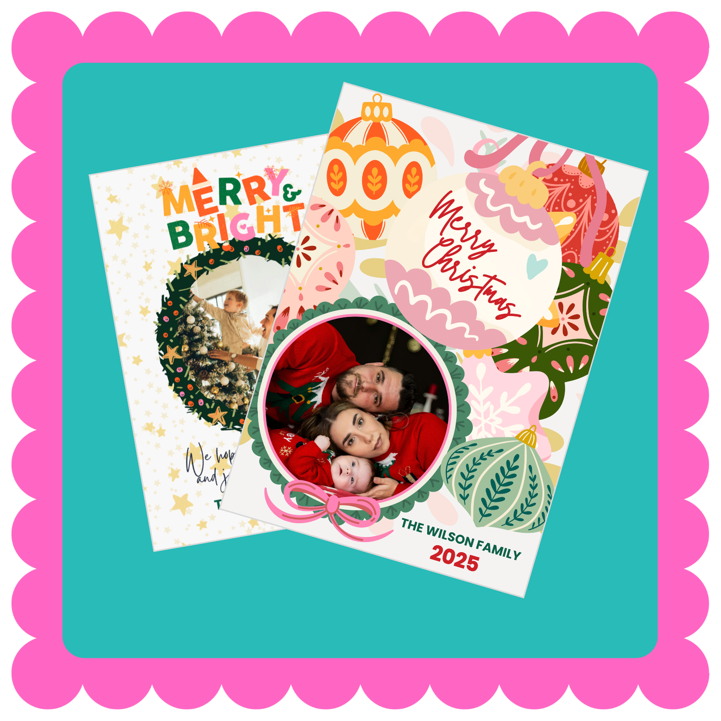 THIN Mailable Greeting Card Photo Magnets