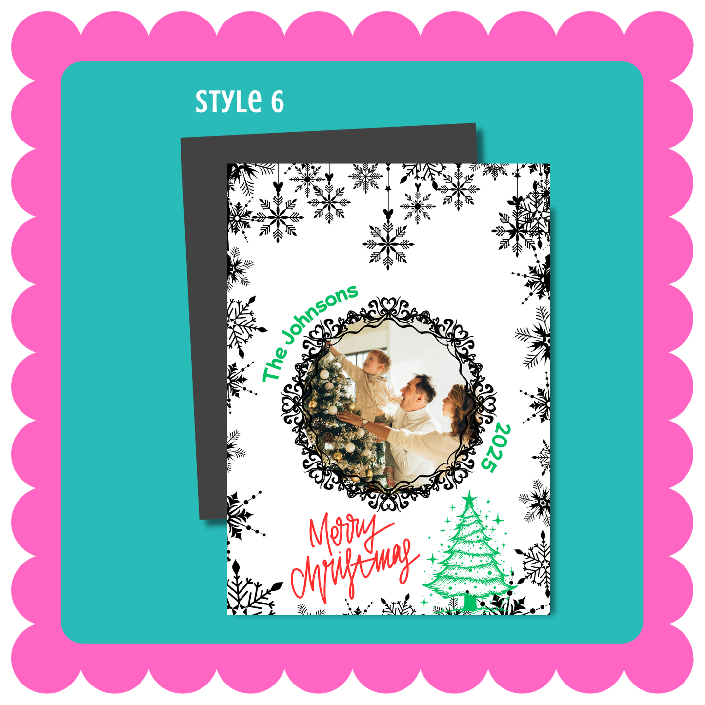 THIN Mailable Greeting Card Photo Magnets