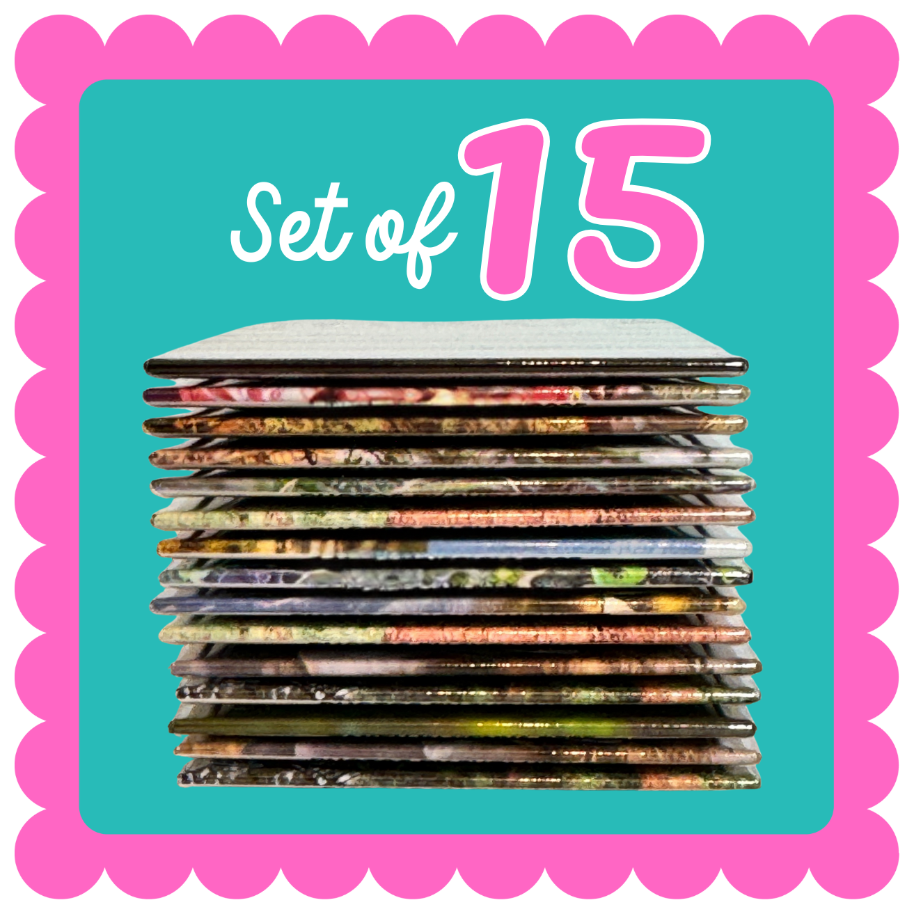 THICK Square Custom Photo Magnet (2.5" x 2.5") – Durable Personalized Fridge Magnet with Your Image