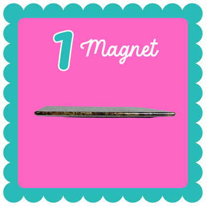 THICK Square Custom Photo Magnet (2.5" x 2.5") – Durable Personalized Fridge Magnet with Your Image