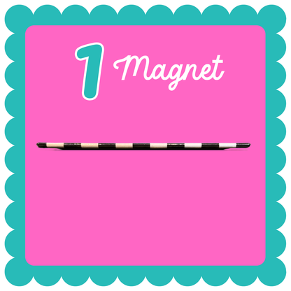 THICK Rectangular Custom Photo Magnet (2.5" x 3.5") - Personalized Fridge Magnet With Your Image