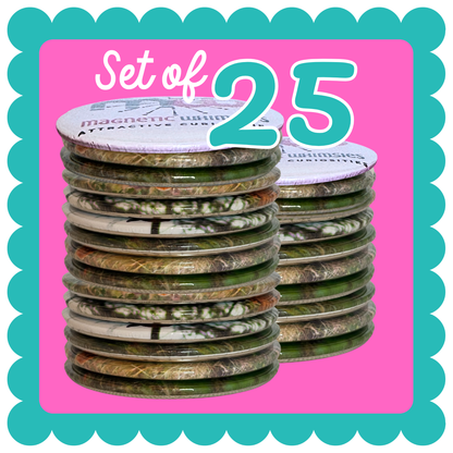 THICK Round Custom Photo Magnet (3")- Personalized Fridge Magnets With Your Images