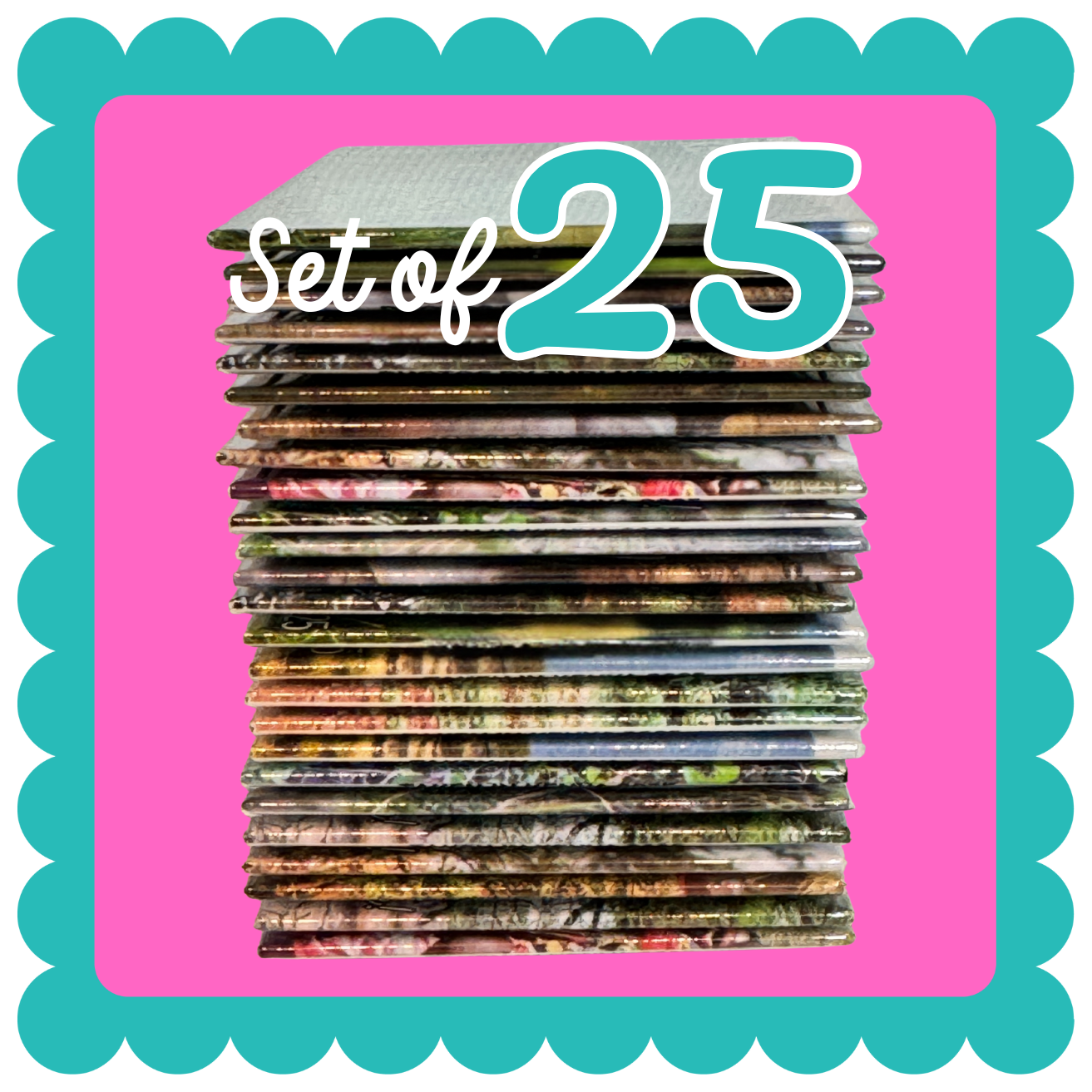 THICK Square Custom Photo Magnet (2.5" x 2.5") – Durable Personalized Fridge Magnet with Your Image