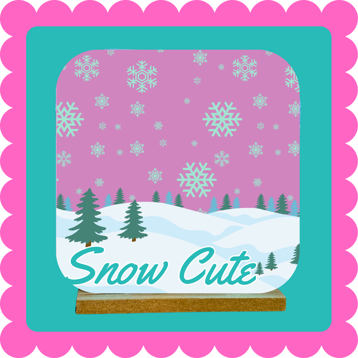 Punny Christmas Metal Magnet Displays