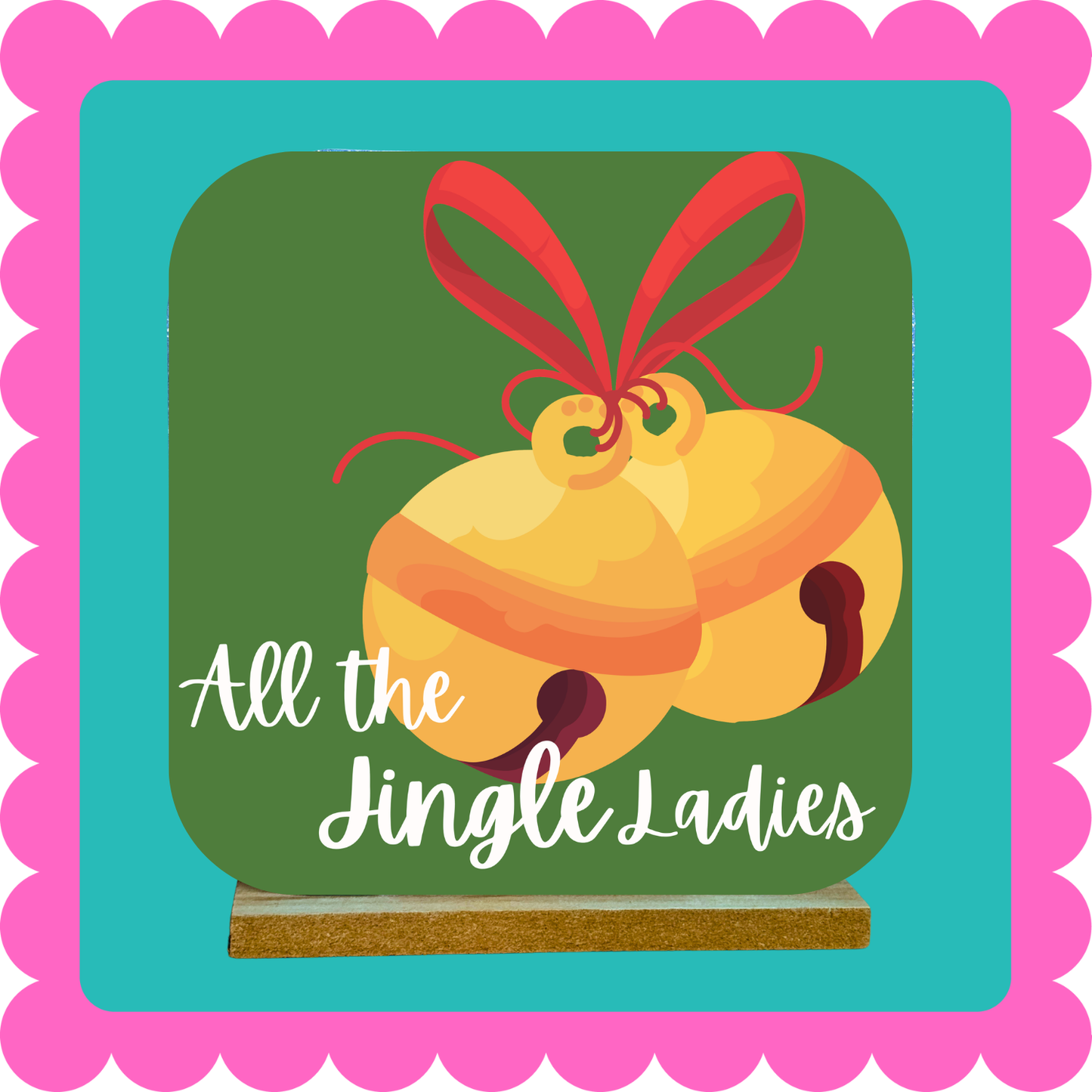 Punny Christmas Metal Magnet Displays