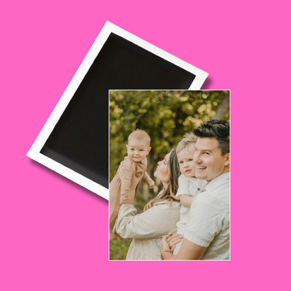 THICK Rectangular Custom Photo Magnet (2.5" x 3.5")