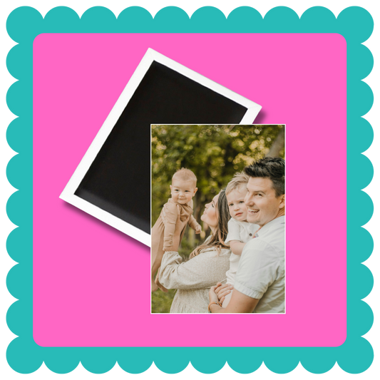 THICK Rectangular Custom Photo Magnet (2.5" x 3.5")