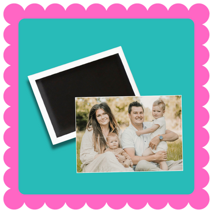 THICK Rectangular Custom Photo Magnet (2.5" x 3.5")
