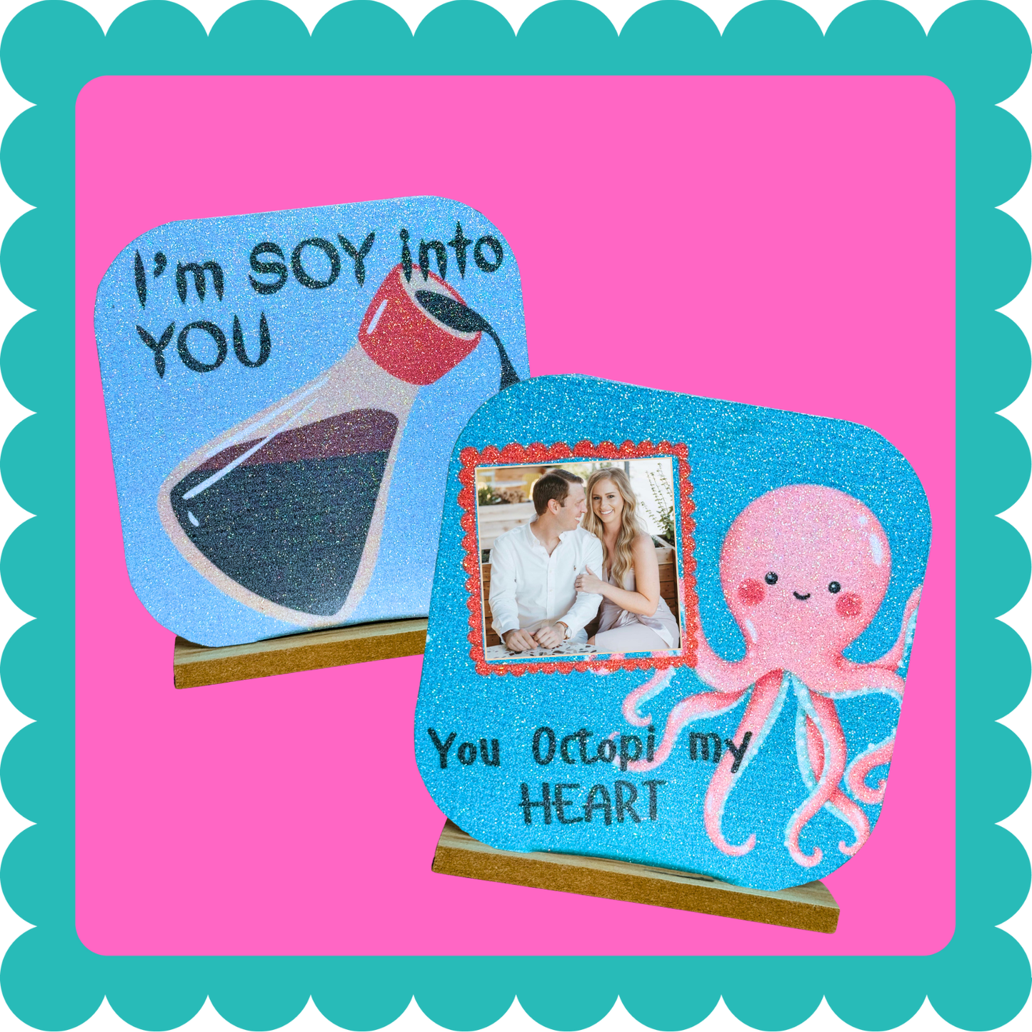 Punny Metal Magnet Displays