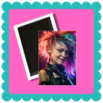 THICK Silly Whims - AI Novelty Rectangular Custom  Photo Magnets