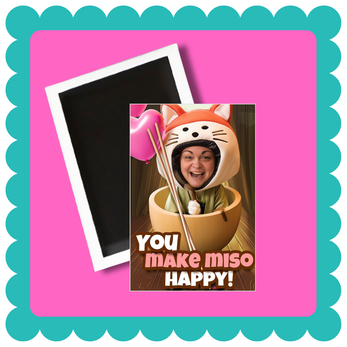 THICK Silly Whims - AI Novelty Rectangular Custom  Photo Magnets