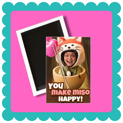 THICK Silly Whims - AI Novelty Rectangular Custom  Photo Magnets