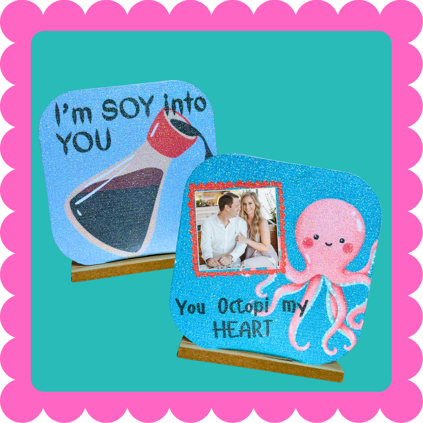 Punny Metal Magnet Displays