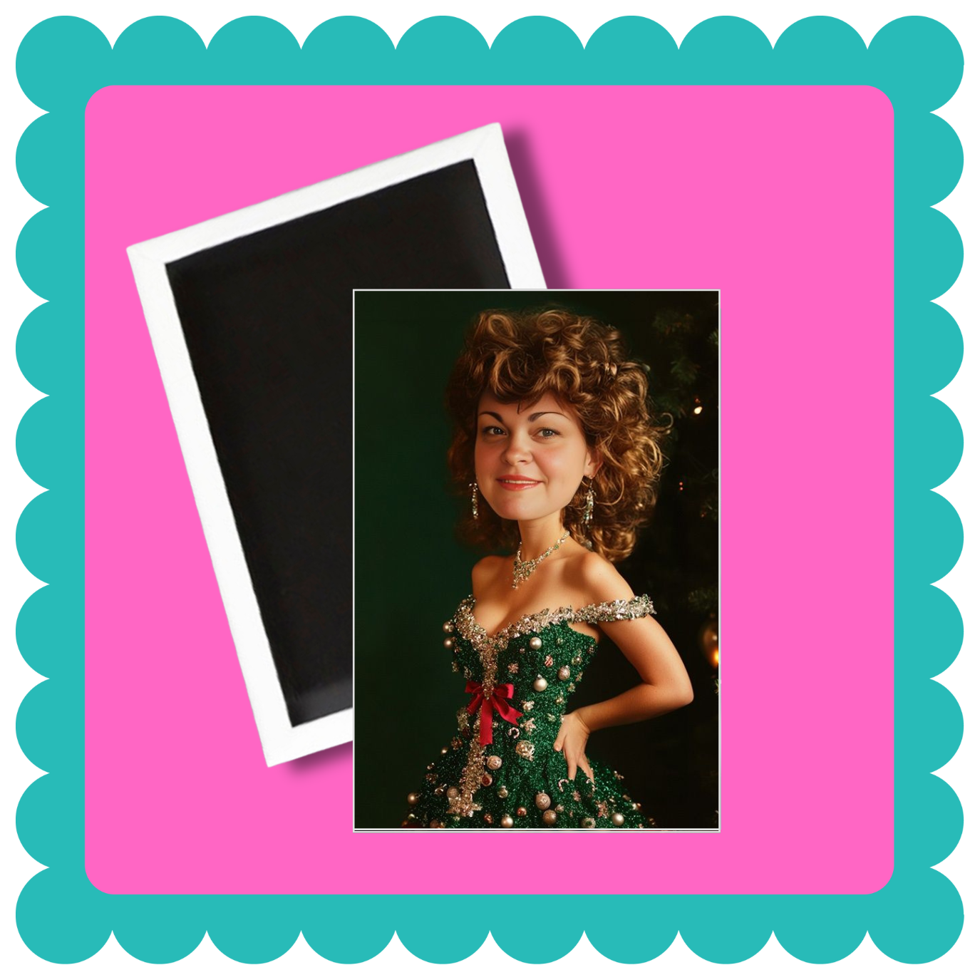 THICK Silly Whims - AI Novelty Rectangular Custom  Photo Magnets