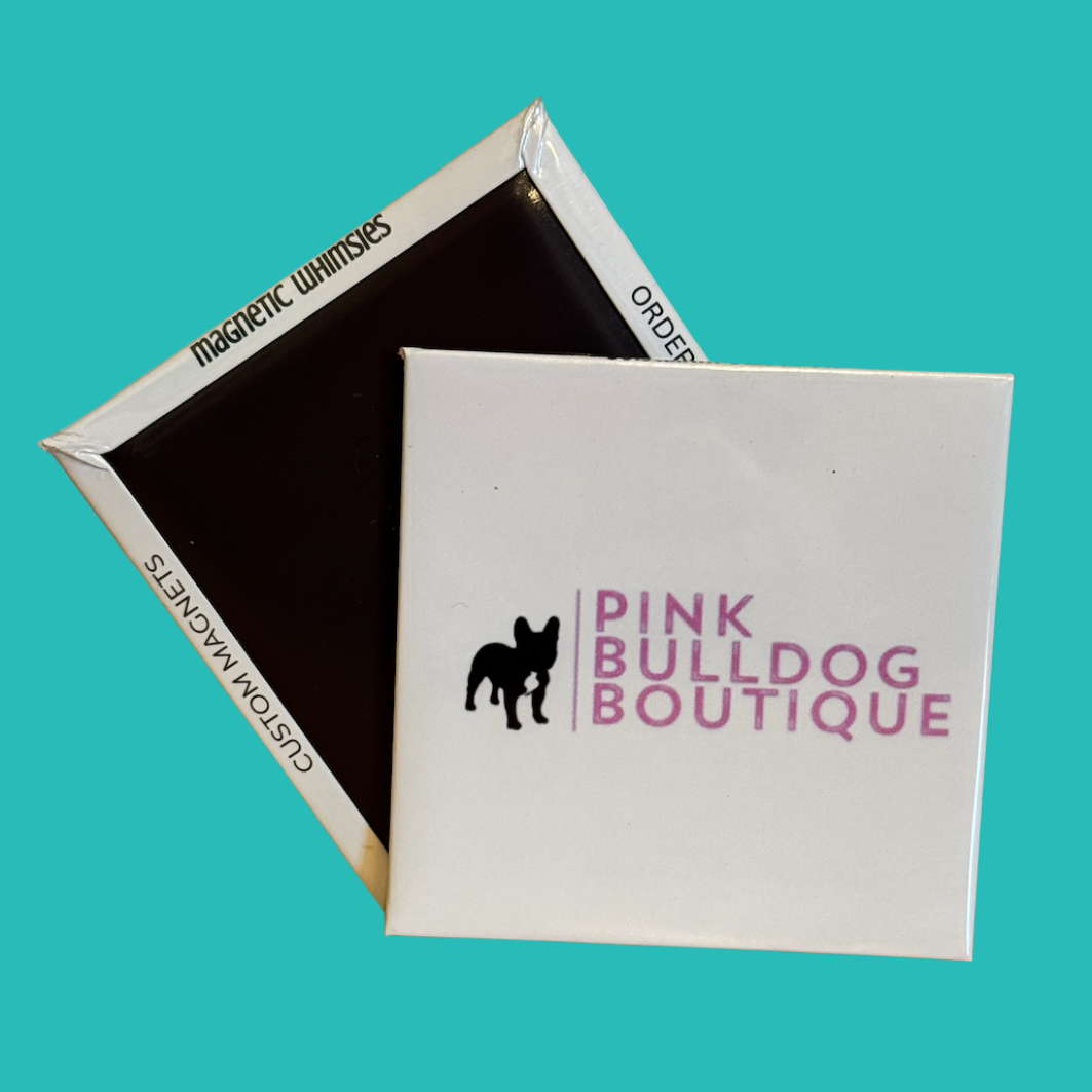 Bulk Order--THICK Square Custom Magnets for Business Logos and Special Events
