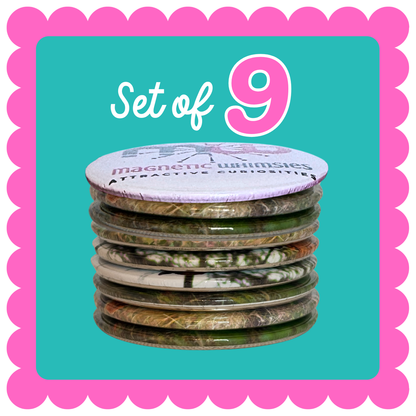 THICK Round Custom Photo Magnet (3")- Personalized Fridge Magnets With Your Images