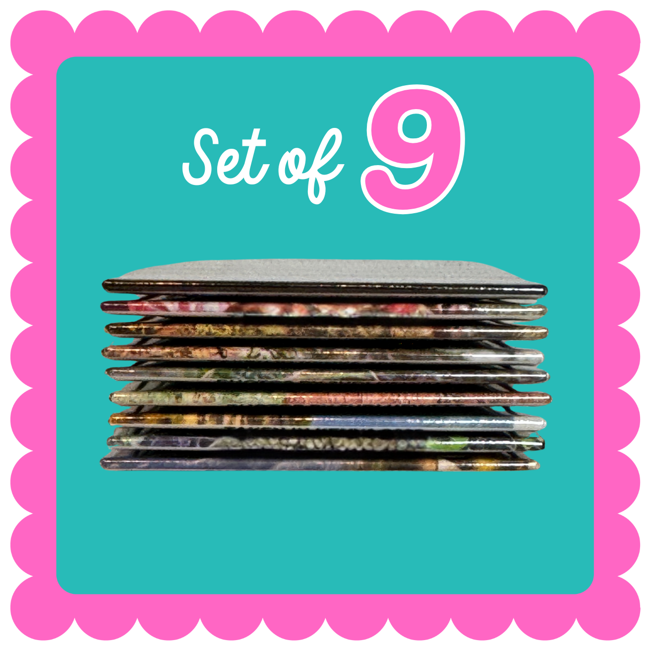 THICK Square Custom Photo Magnet (2.5" x 2.5") – Durable Personalized Fridge Magnet with Your Image