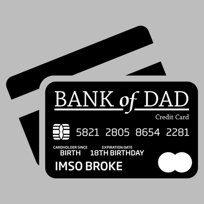 THICK square novelty joke magnet for dads, 2.5" x 2.5", durable personalized fridge magnet, perfect gift for fathers, granddads, and stepdads
