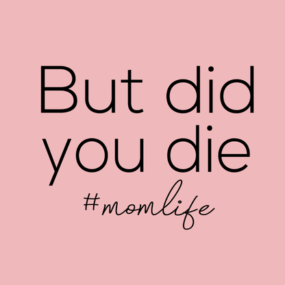 Mom novelty fridge magnet with humorous quote, pre-designed square magnet gift for moms and mother figures