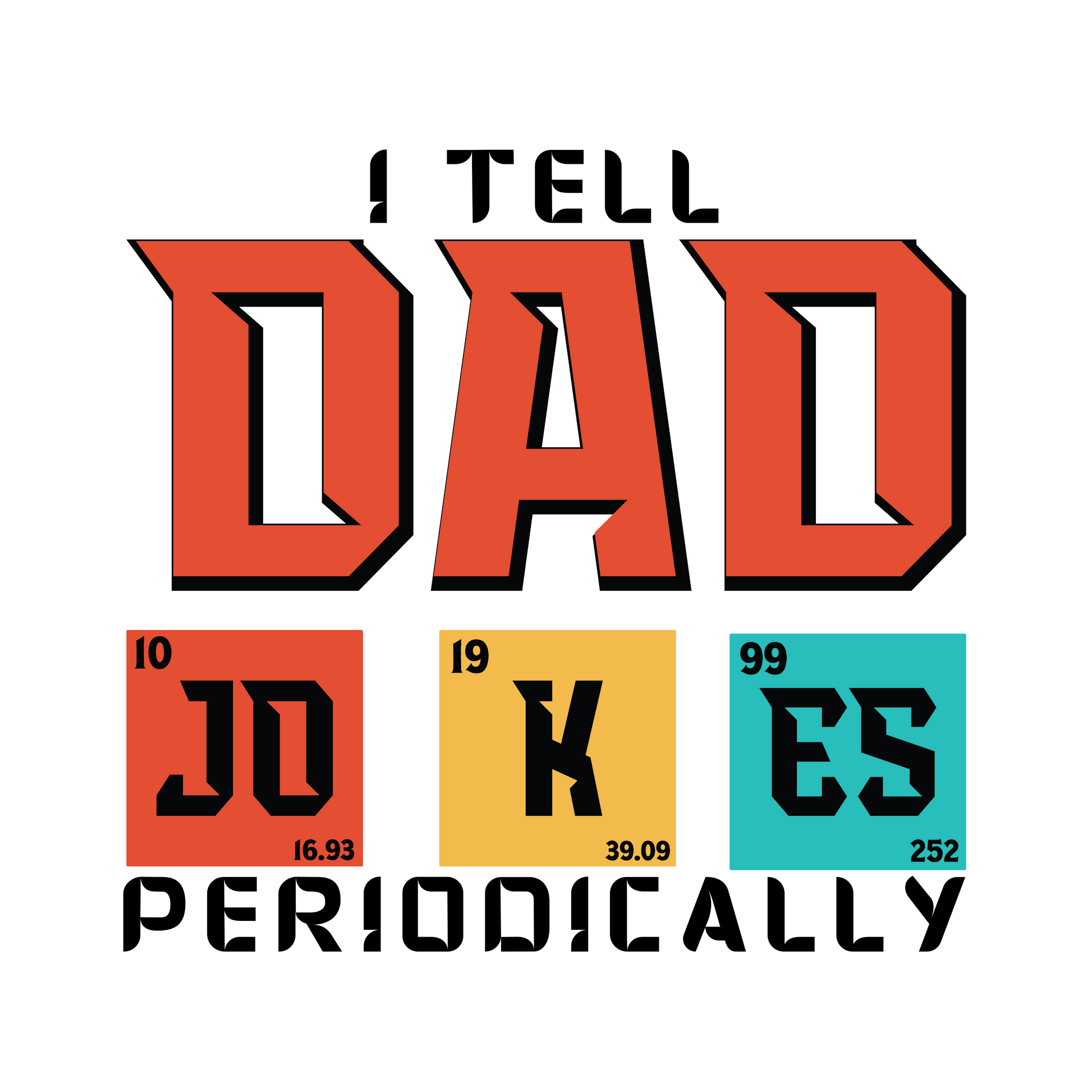 THICK square novelty joke magnet for dads, 2.5" x 2.5", durable personalized fridge magnet, perfect gift for fathers, granddads, and stepdads