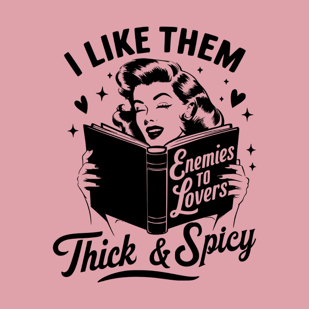Book lover custom fridge magnet with reading quote and literary design, pre-designed magnet from LIT LOVER ReadyWhims Collection
