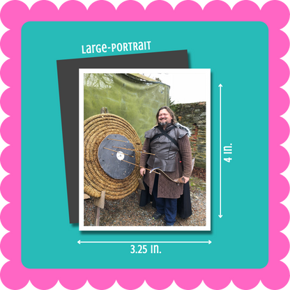 THIN Custom Flexible Photo Magnets