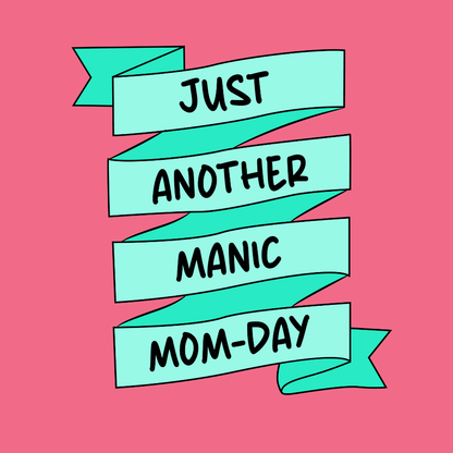 Mom novelty fridge magnet with humorous quote, pre-designed square magnet gift for moms and mother figures