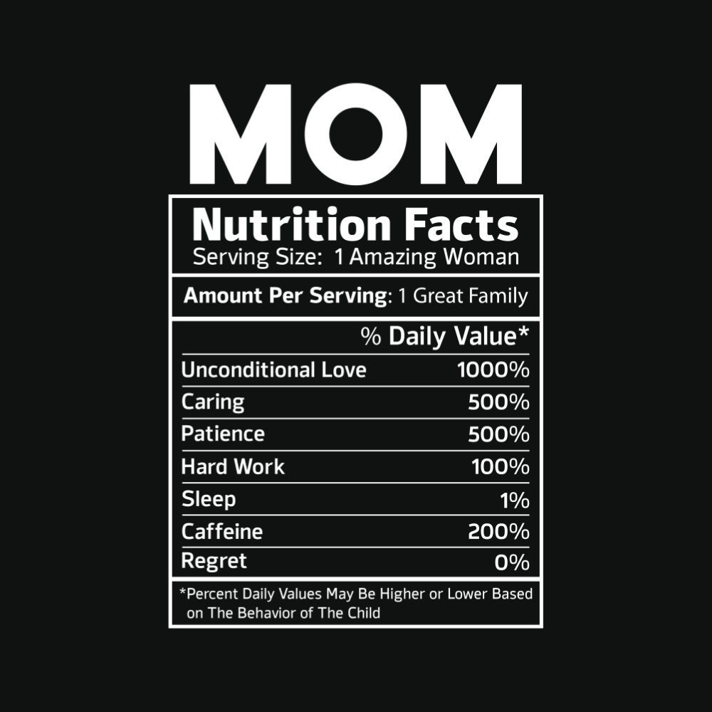 Mom novelty fridge magnet with humorous quote, pre-designed square magnet gift for moms and mother figures