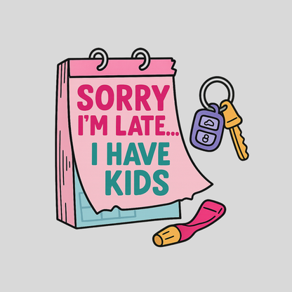 Mom novelty fridge magnet with humorous quote, pre-designed square magnet gift for moms and mother figures