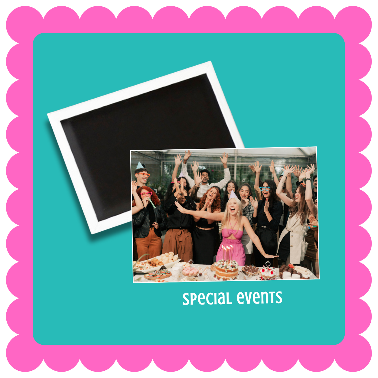 Personalized rectangle custom business or event magnets for branding, promotional giveaways, and corporate events, bulk orders available for parties and special events. Fridge magnet design on a pink background. Logo Magnet, Event Magnet, Custom Magnet Design