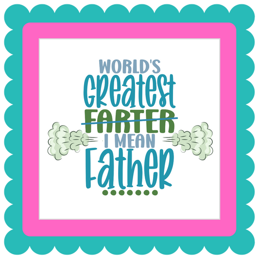 THICK square custom photo magnet for dads, 2.5" x 2.5", durable personalized fridge magnet, perfect gift for fathers, granddads, and stepdads, and farters