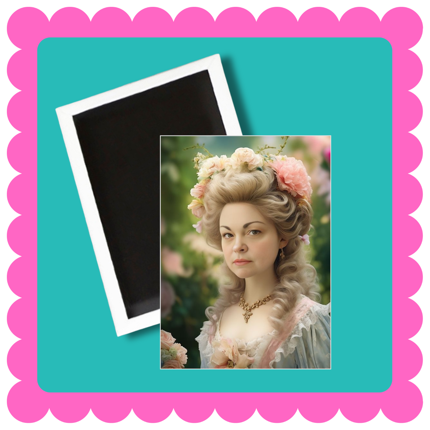 THICK Silly Whims - AI Novelty Rectangular Custom  Photo Magnets