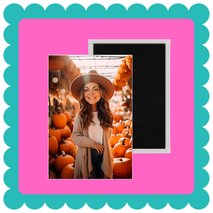 THICK Silly Whims - AI Novelty Rectangular Custom  Photo Magnets