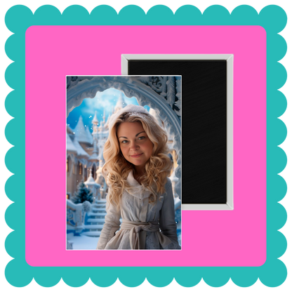 THICK Silly Whims - AI Novelty Rectangular Custom  Photo Magnets