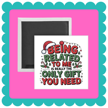 ON SALE! JOLLY ST NICK ReadyWhims Collection - Predesigned Christmas Novelty Magnets
