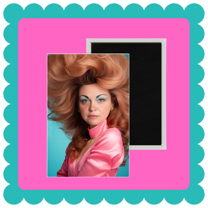 THICK Silly Whims - AI Novelty Rectangular Custom  Photo Magnets