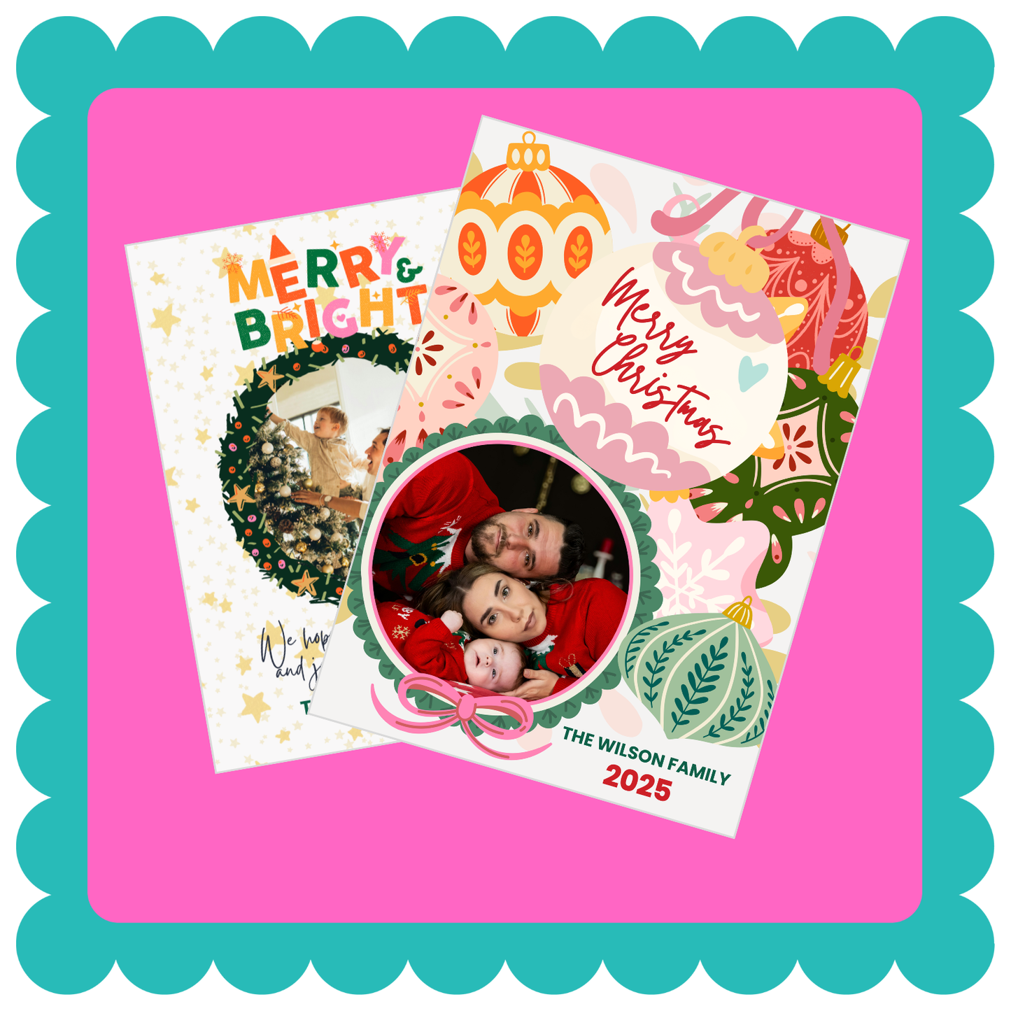 THIN Mailable Greeting Card Photo Magnets