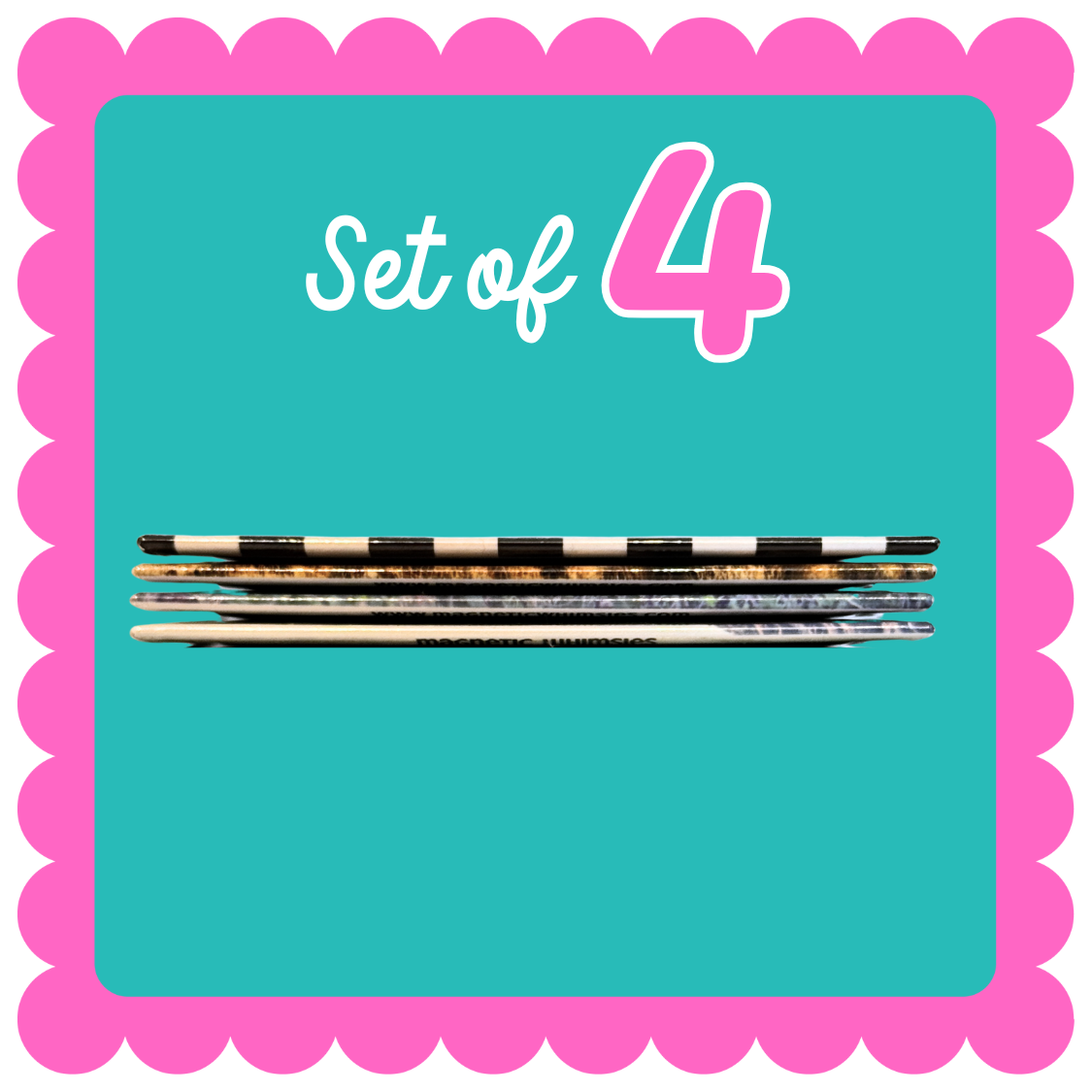 THICK Rectangular Custom Photo Magnet (2.5" x 3.5") - Personalized Fridge Magnet With Your Image